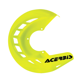 Protège disque frein avant Acerbis X-Brake Jaune Fluo