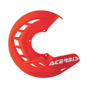 Protège disque frein avant Acerbis X-Brake Orange Fluo