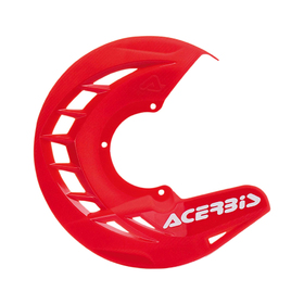 Protège disque frein avant Acerbis X-Brake Rouge