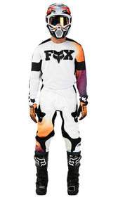 Tenue Motocross - Fox Racing - Streak - Blanc